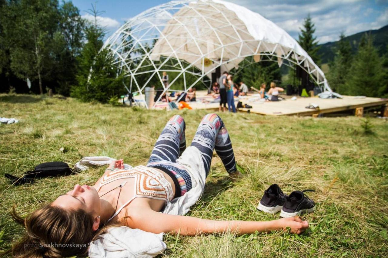 Eco Glamping - Carpathians. Retreat Hub Dzin Space Verkhovyna Luaran gambar