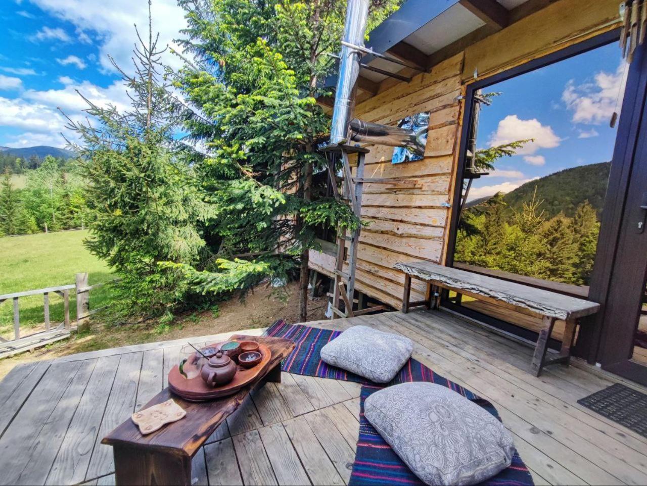 Eco Glamping - Carpathians. Retreat Hub Dzin Space Verkhovyna Luaran gambar